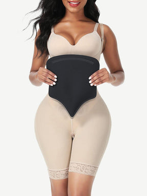 Black Color Adjustable Position Compression Abdominal Board - EliteShapeWear