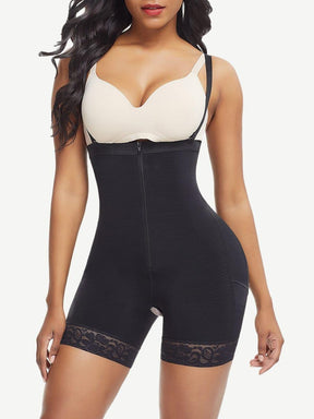 Full Body Shaper Buttock Lifter Detachable Straps Big Size Weight Loss - EliteShapeWear