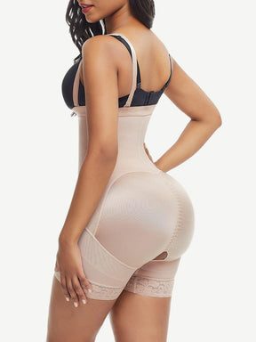 Full Body Shaper Buttock Lifter Detachable Straps Big Size Weight Loss - EliteShapeWear