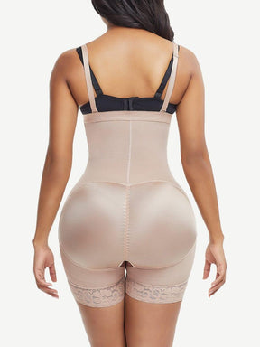 Full Body Shaper Buttock Lifter Detachable Straps Big Size Weight Loss - EliteShapeWear