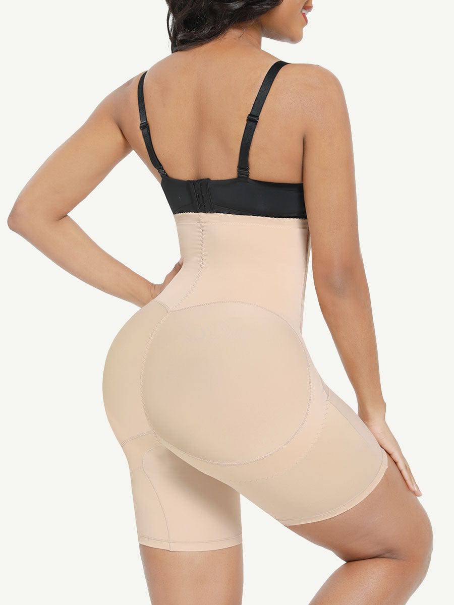 High Waisted Slimming Belly Shaper Shorts Butt Lifter With 2 Steel Bones - EliteShapeWear