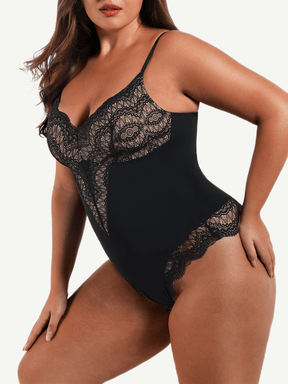 Sexy Ultra-versatile Lace Bodysuit - EliteShapeWear