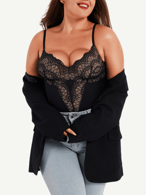 Sexy Ultra-versatile Lace Bodysuit - EliteShapeWear