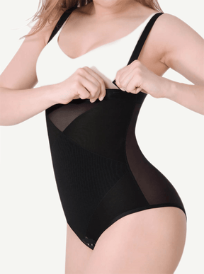 Body Panties Abdominal Crossover Three-layer Design Abdominal Control - EliteShapeWear