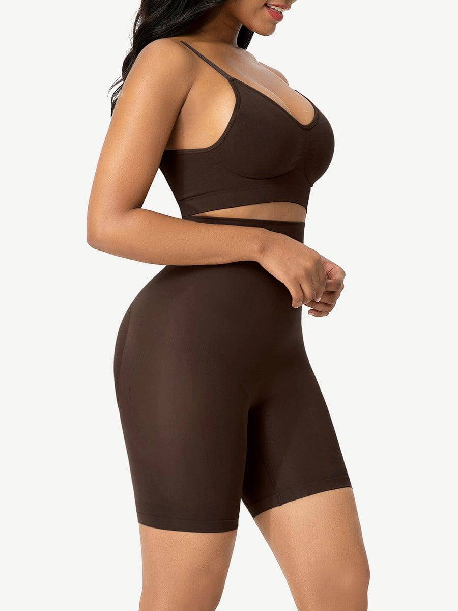 High Waist Seamless Scultp Butt Lifter Shapewear Shorts Slimmer - EliteShapeWear