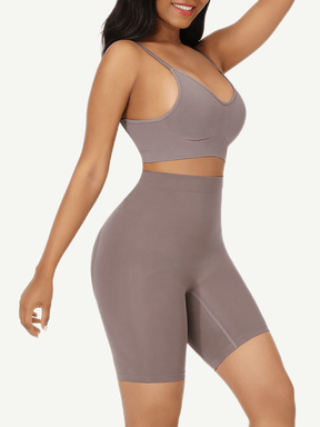 High Waist Seamless Scultp Butt Lifter Shapewear Shorts Slimmer - EliteShapeWear