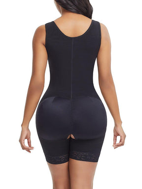 Good Quality Butt Lifter Abdominal Compression Zipper Curve Smoothing Full Body Shapewear - EliteShapeWear