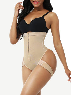 Good High Waist Butt Lifter Thong Curve With 2 Side Straps Body Shapewear - EliteShapeWear