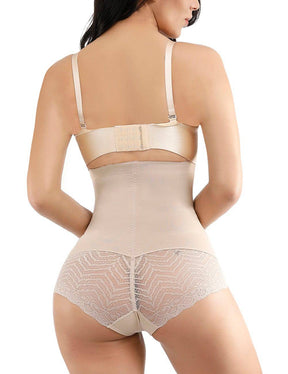 Large Size Butt Lifter with Two Plastic Boning and Elastic Waistband in Black - EliteShapeWear