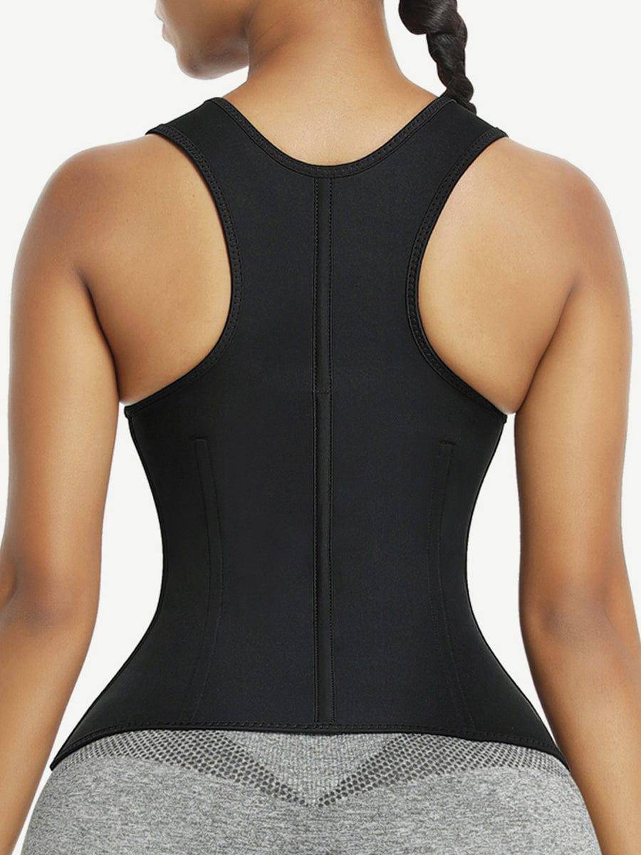 Neoprene Waist Trainer Vest With Front Zipper Wholesale Online - EliteShapeWear