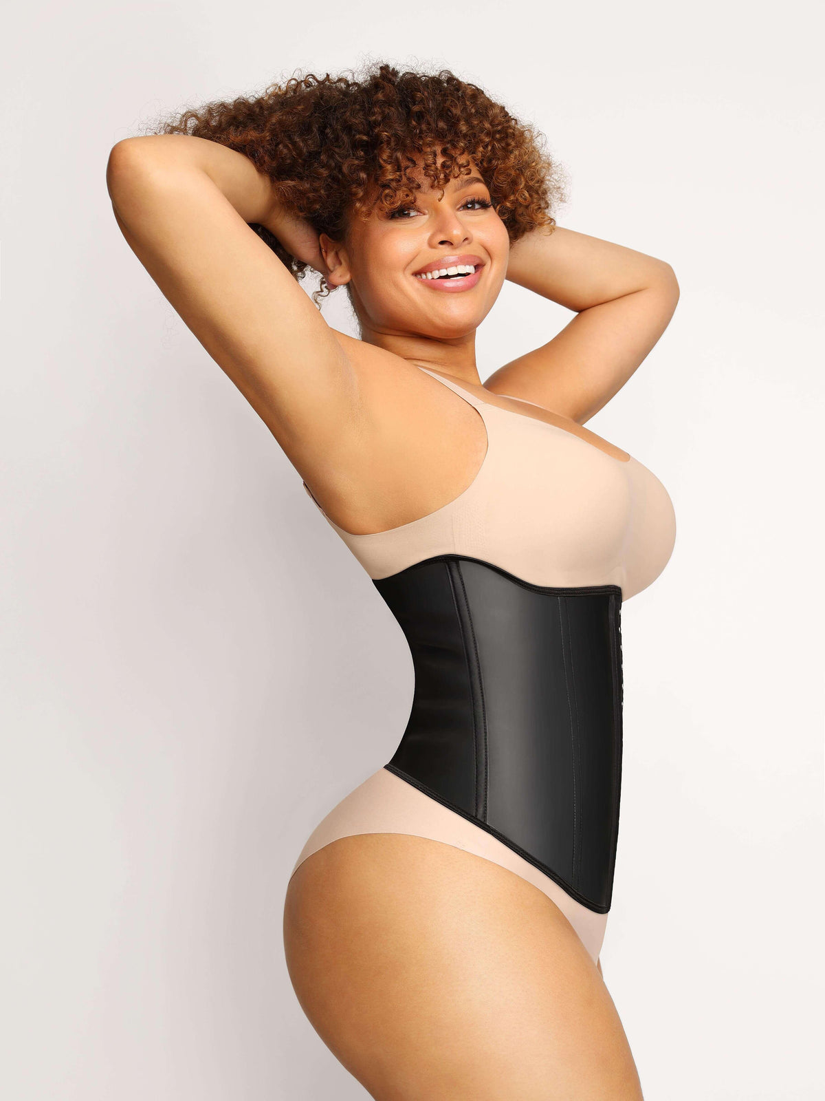 U-cut Latex Waist Trimmer Waist Support - EliteShapeWear