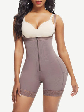 [USA Warehouse]Wholesale Full Body Shaper Buttock Lifter Detachable Straps Big Size Weight Loss