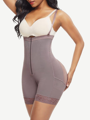 Full Body Shaper Buttock Lifter Detachable Straps Big Size Weight Loss - EliteShapeWear