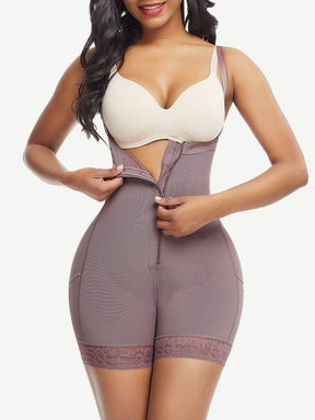 Full Body Shaper Buttock Lifter Detachable Straps Big Size Weight Loss - EliteShapeWear