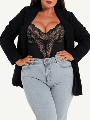 Sexy Ultra-versatile Lace Bodysuit - EliteShapeWear