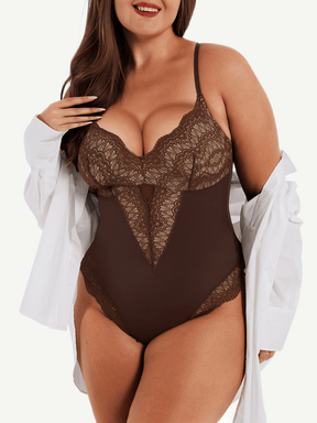 Sexy Ultra-versatile Lace Bodysuit - EliteShapeWear