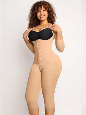 U-shaped Free Cutting Cuff Design Postsurgical Breast Support Butt Lifting Fajas - EliteShapeWear