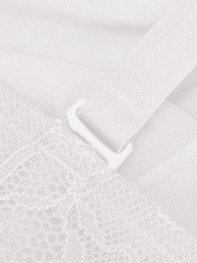 Sexy Lace Breast Support Adjustable Shaper for Bridal Bodysuit - EliteShapeWear