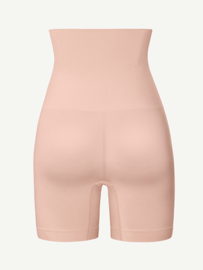 Seamless Double-Layer Tummy Panel 4 Steel Bones Shapewear Shorts - EliteShapeWear